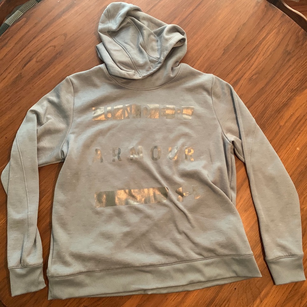 Women’s Gray Under Armour Winter Hoodie